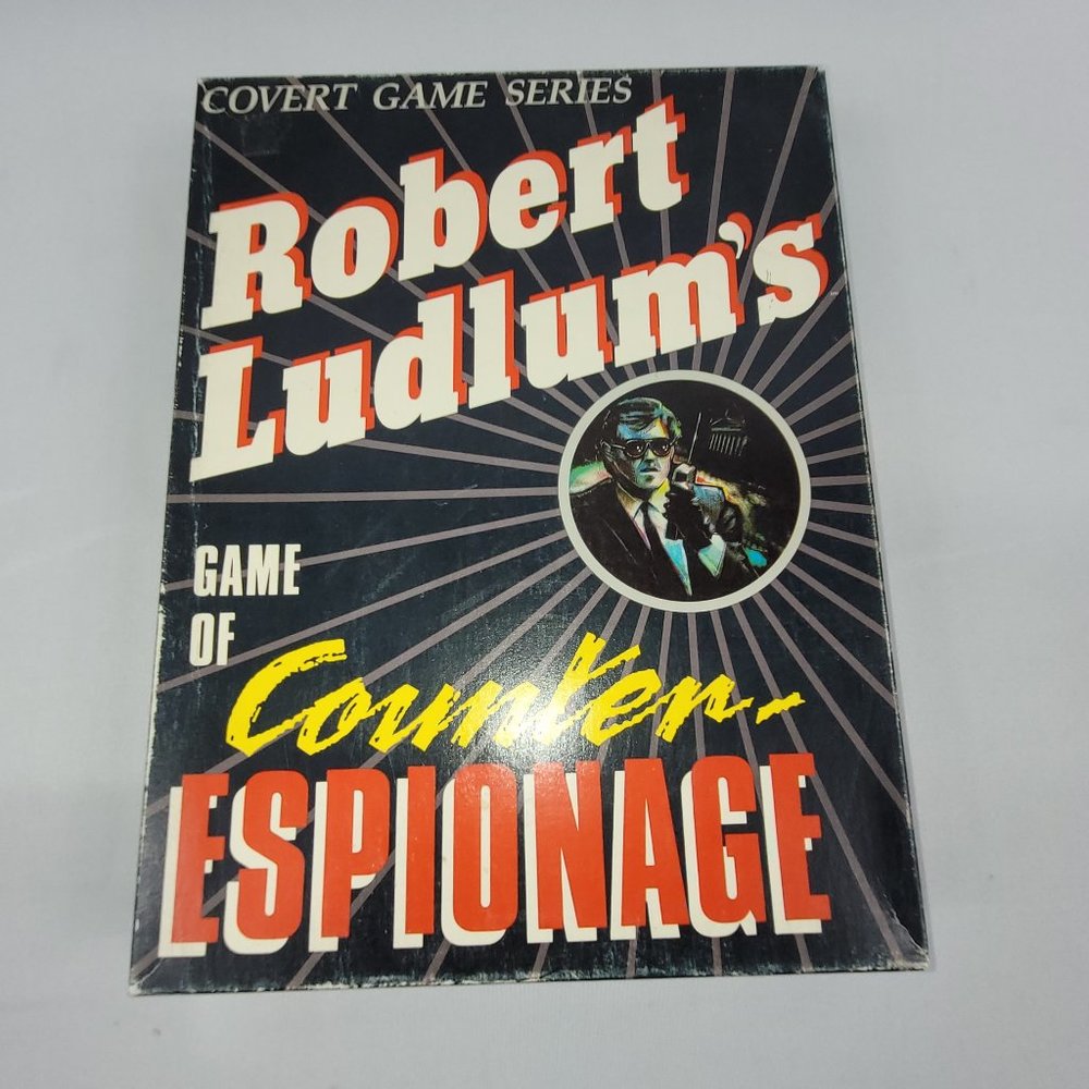Robert Ludlum's Game of Counter Espionage Vintage 1988 by Spectrum Games